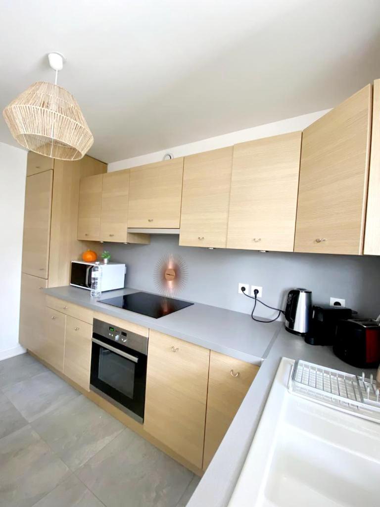 Le Cosy Avec Piscine, Balcon Et Parking Apartman Trouville-sur-Mer Kültér fotó